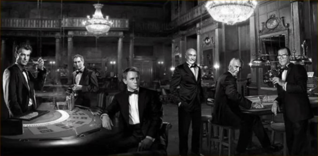 Tableau de Poker James Bond